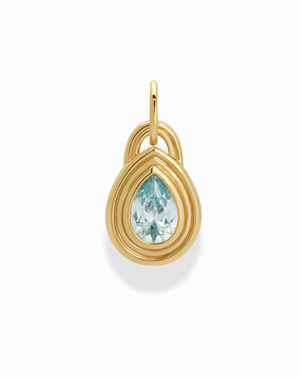 March Monroe Birthstone Charm