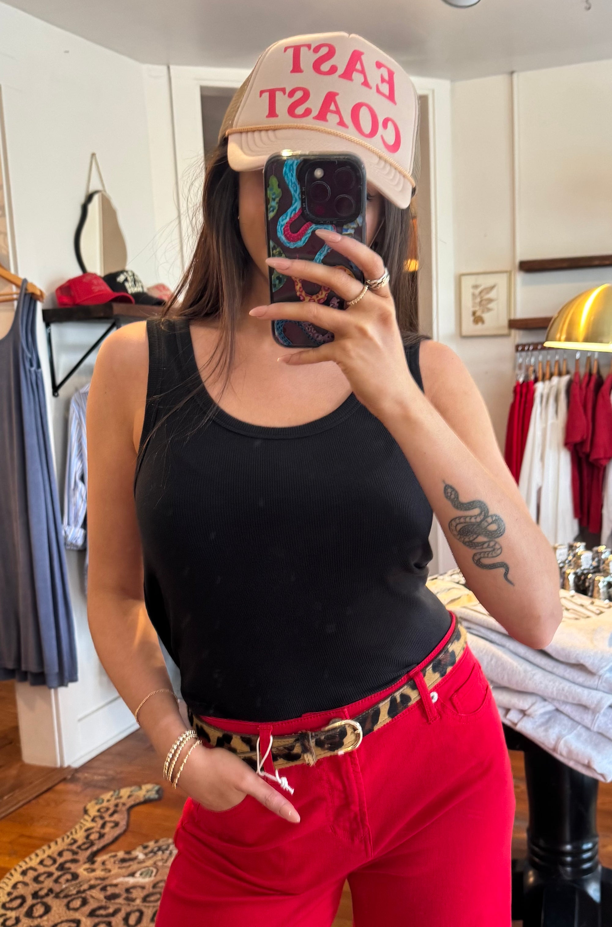 Black Louise Tank