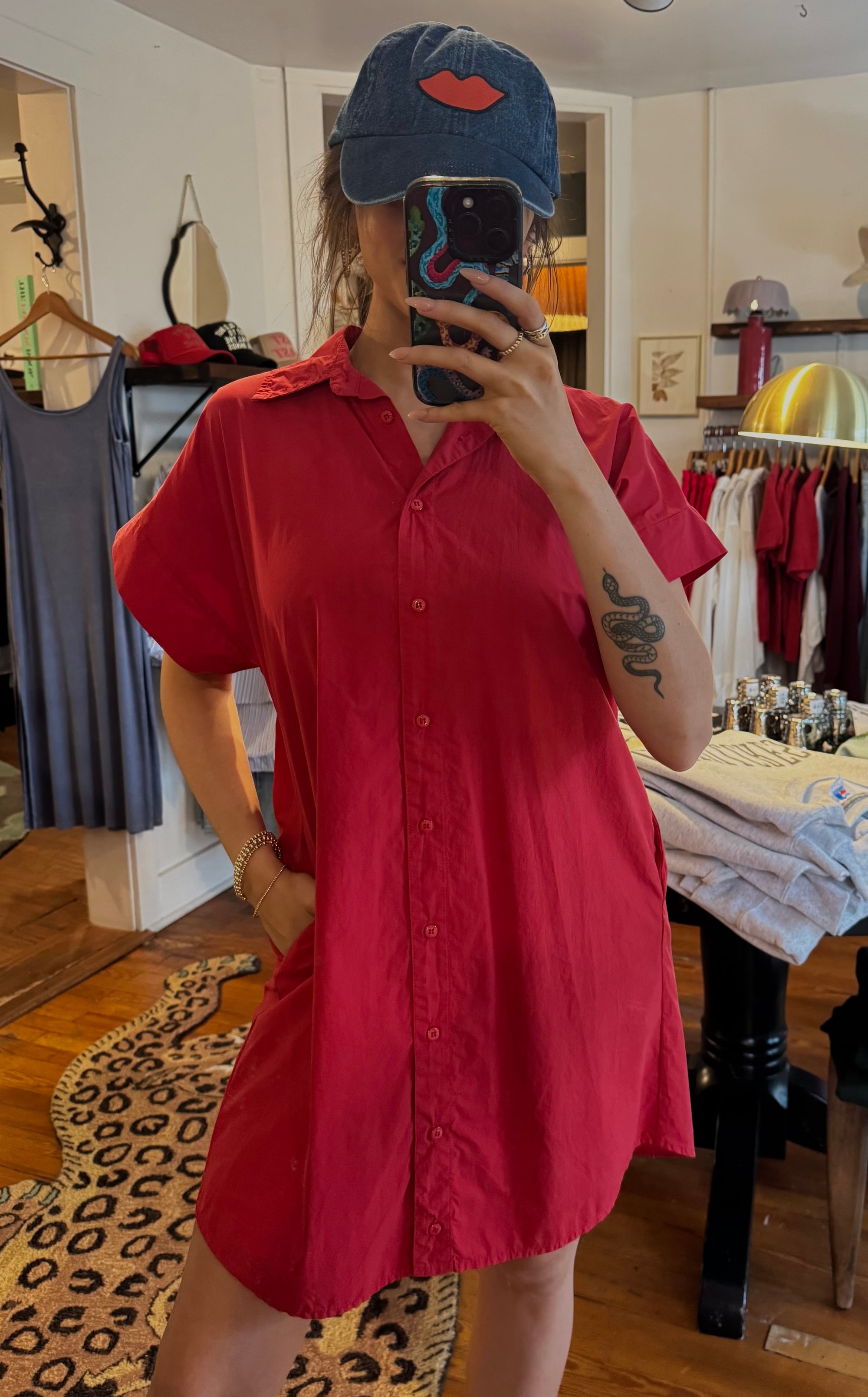 True Red Parachute Jillian Dress