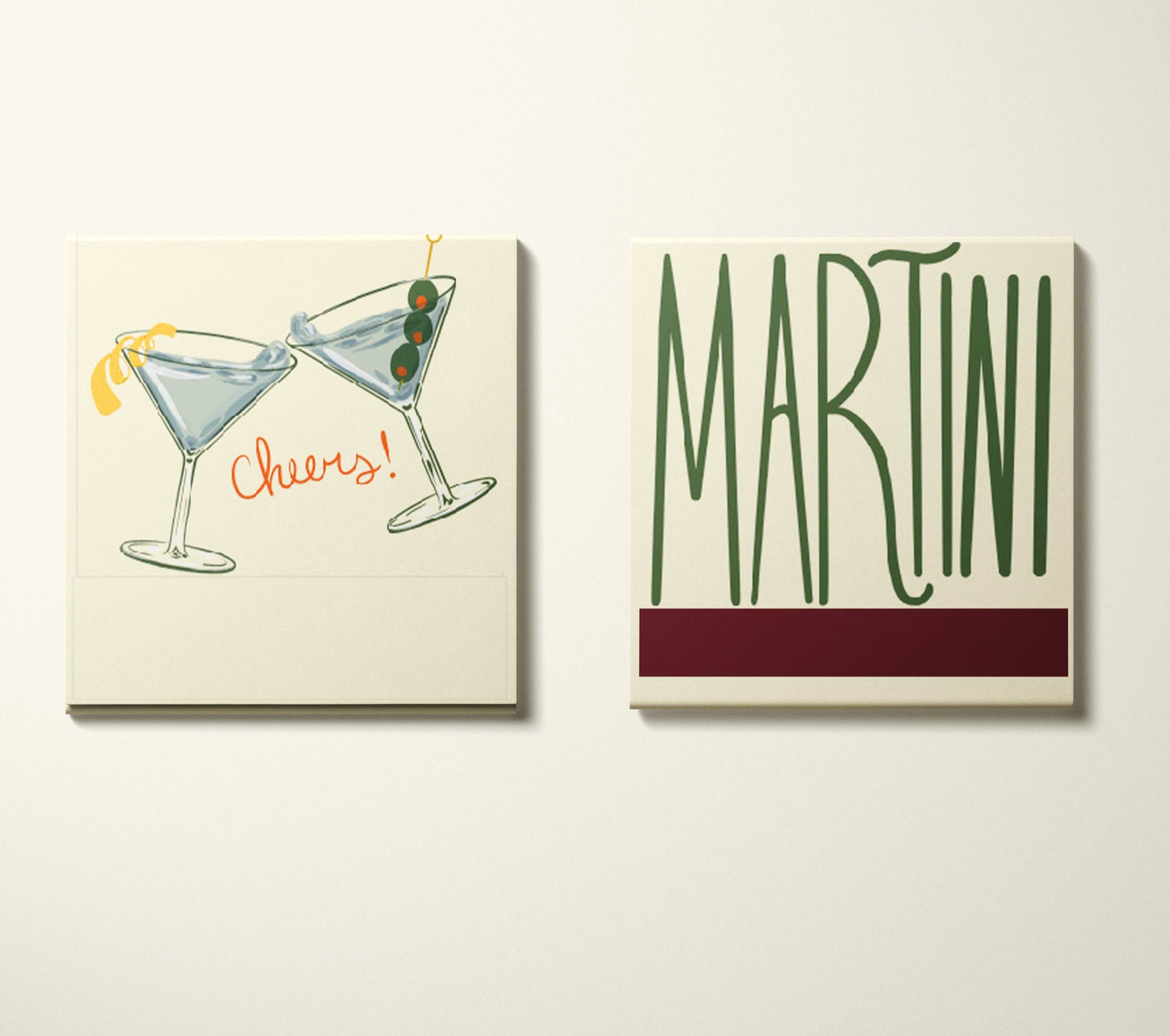 Martini Matchbook