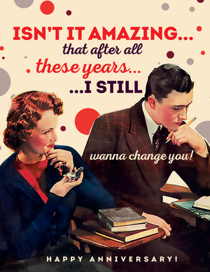 All These Years Anniversary Card