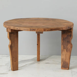 Found Wood Accent Tables