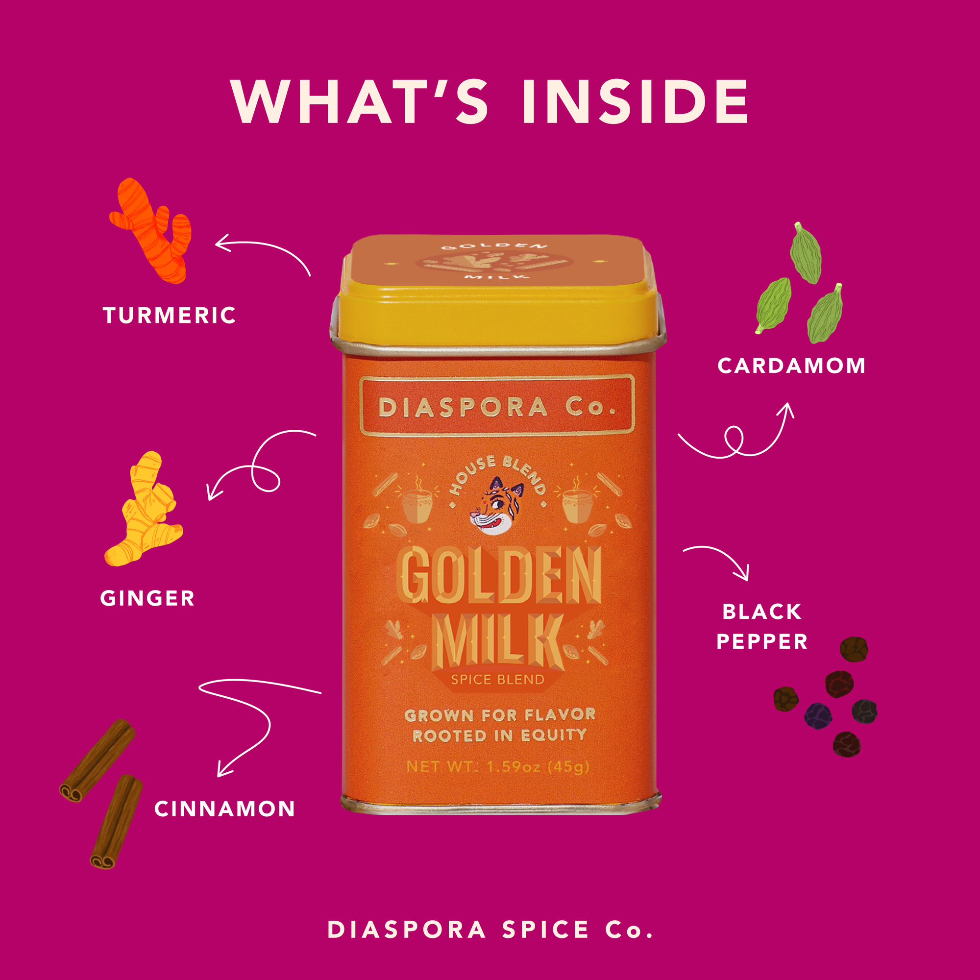 Golden Milk Spice Blend