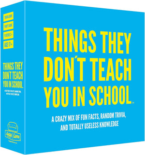 Things They Don't Teach You in School Game