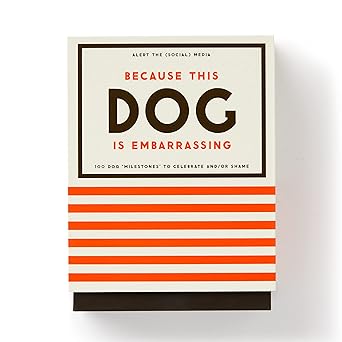 Because This Dog is Embarrassing Cards