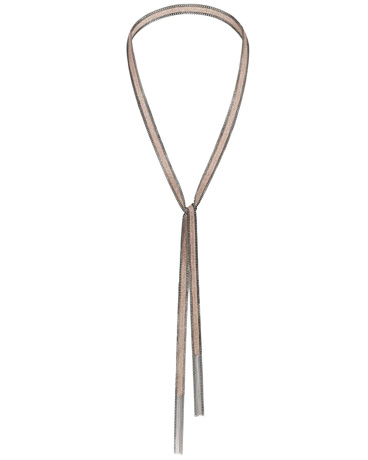 Cravet Long Ribbon Scarf Necklace