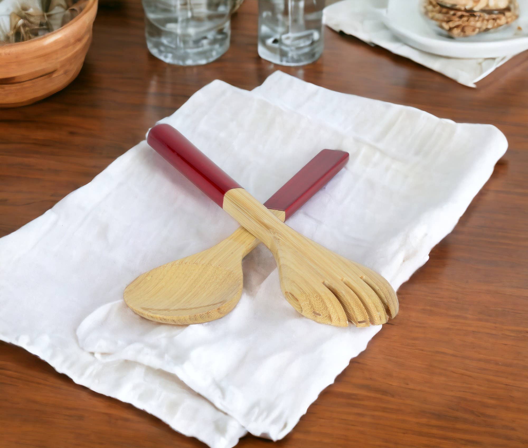Small Bamboo Server Set