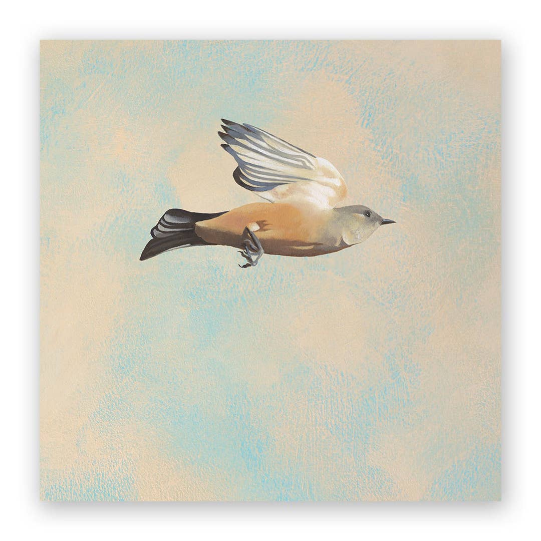 Flycatcher Wood Wall Art