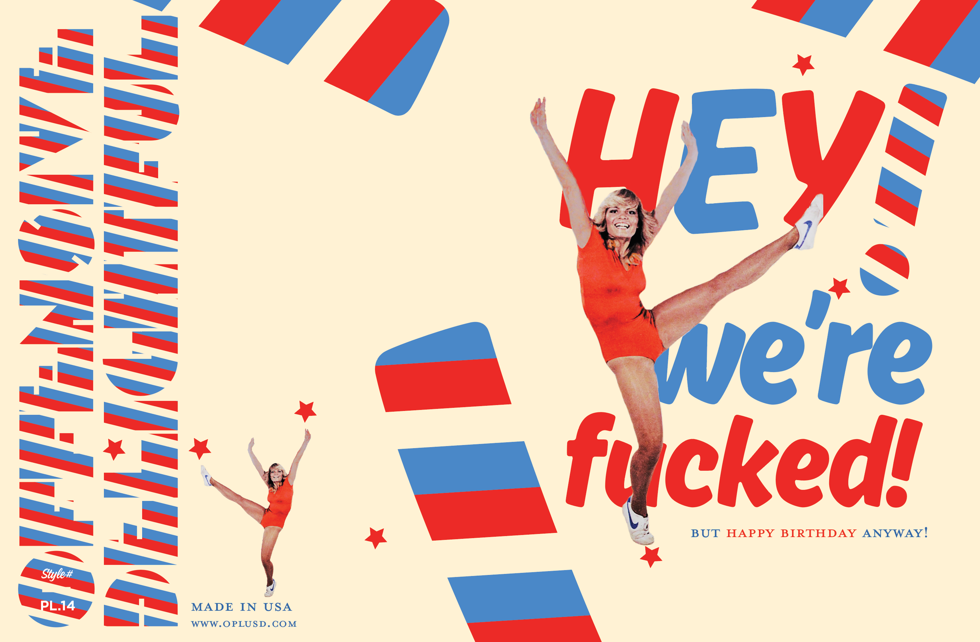 Hey We're Fucked Birthday Card