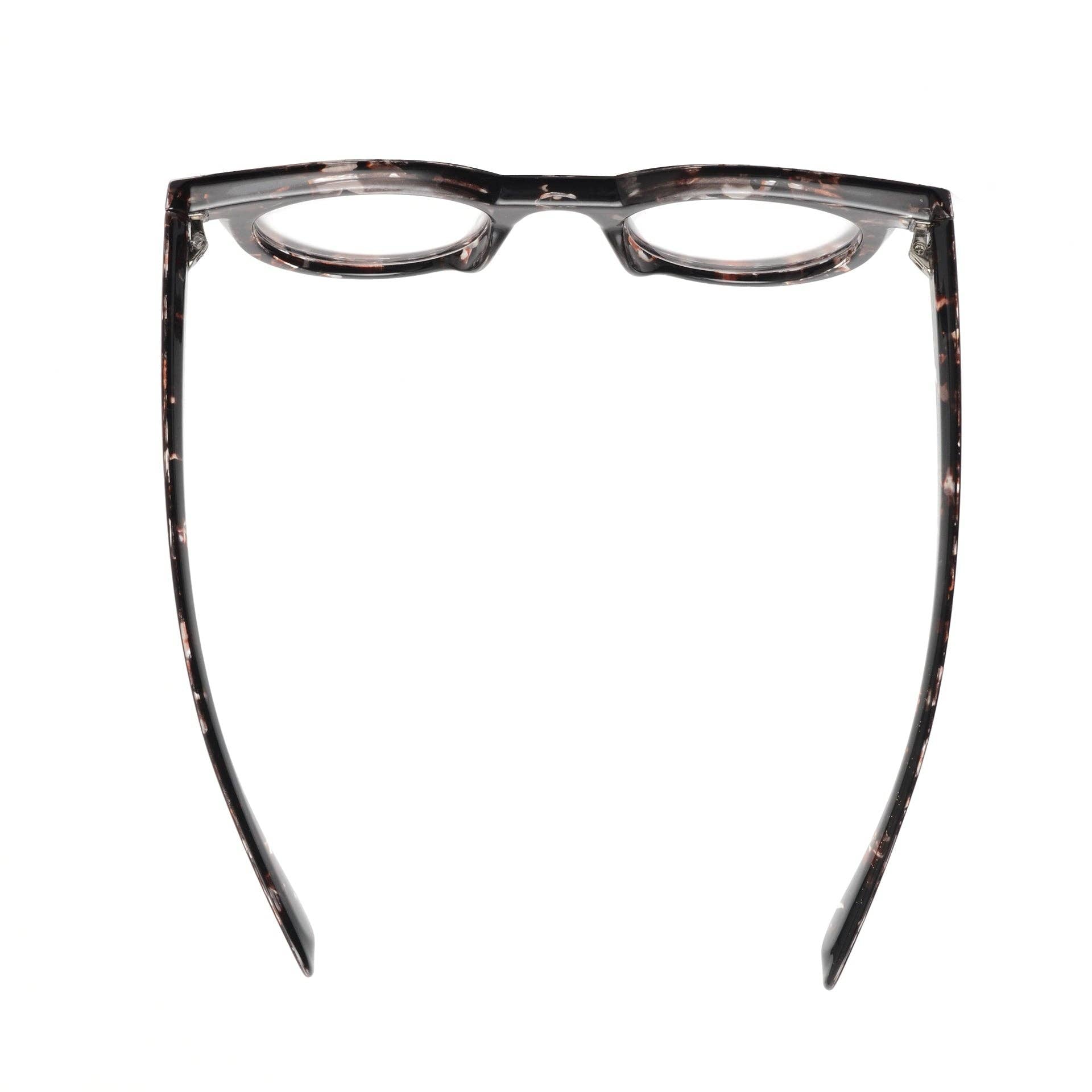 Crackled Brown KAI Blue Light Glasses