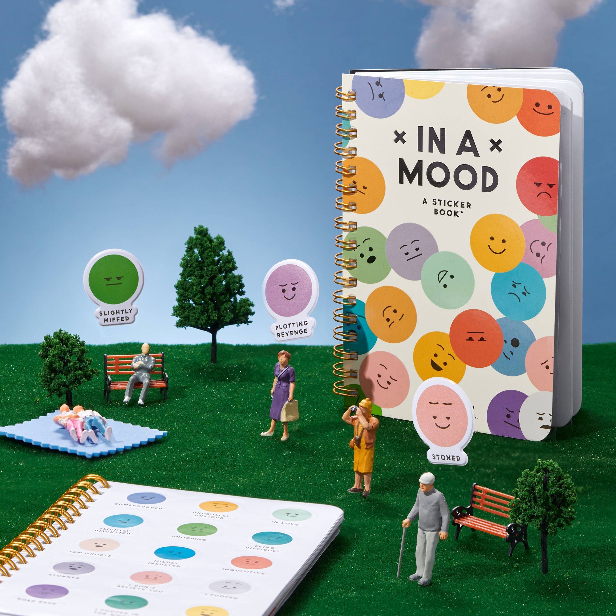In A Mood Sticker Book