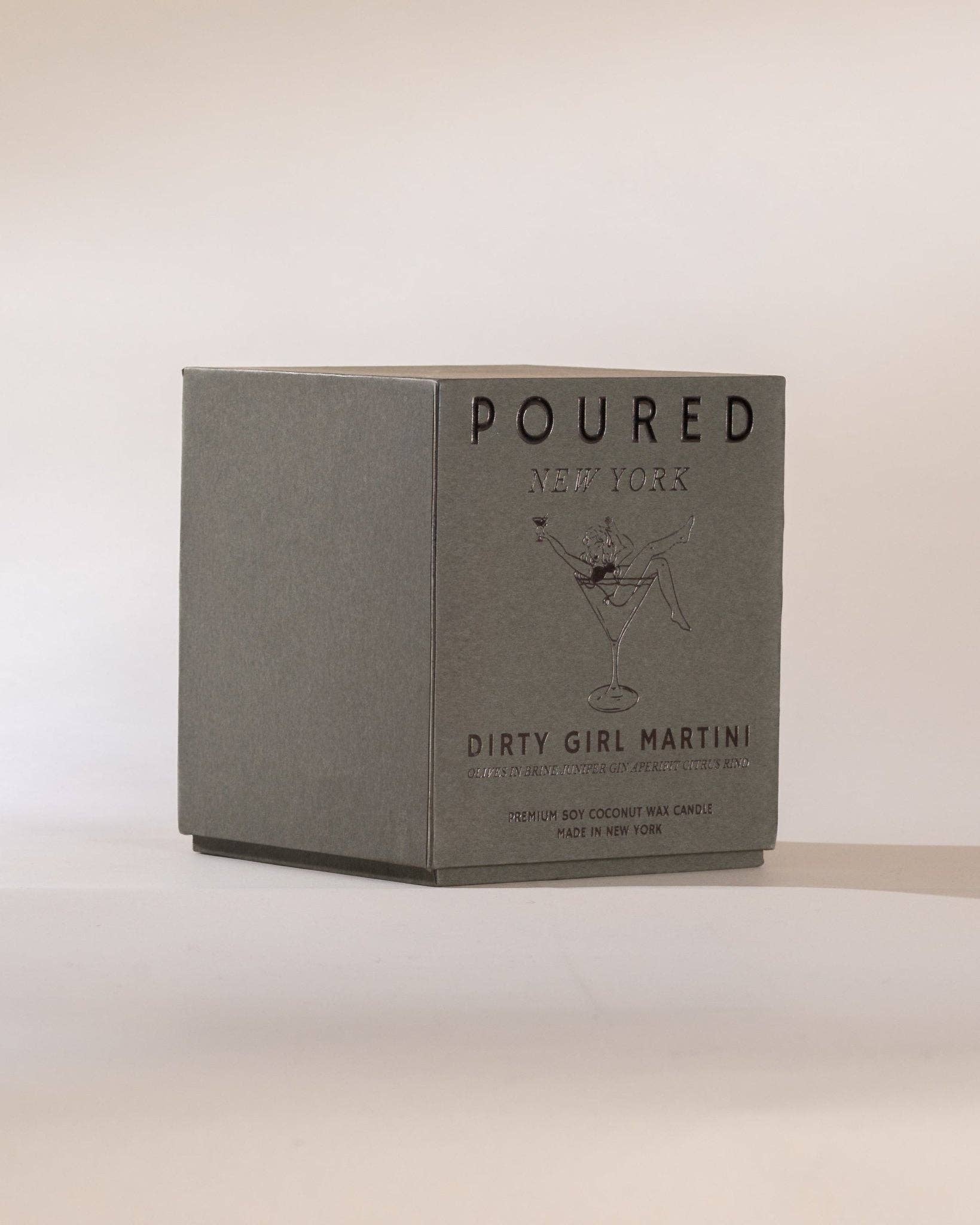 Dirty Girl Martini Candle