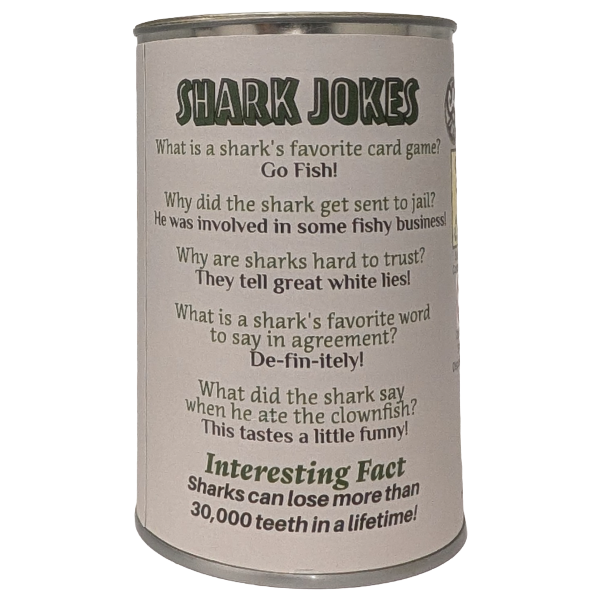 Canned Shark - Stuffed Animal
