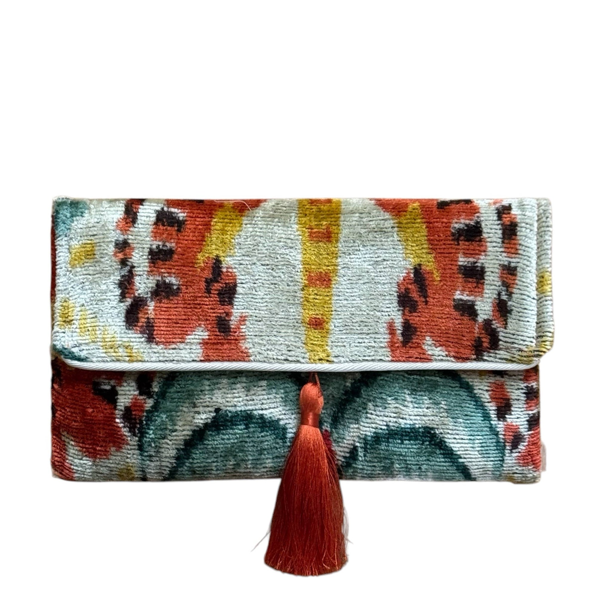 Silk Velvet Clutch