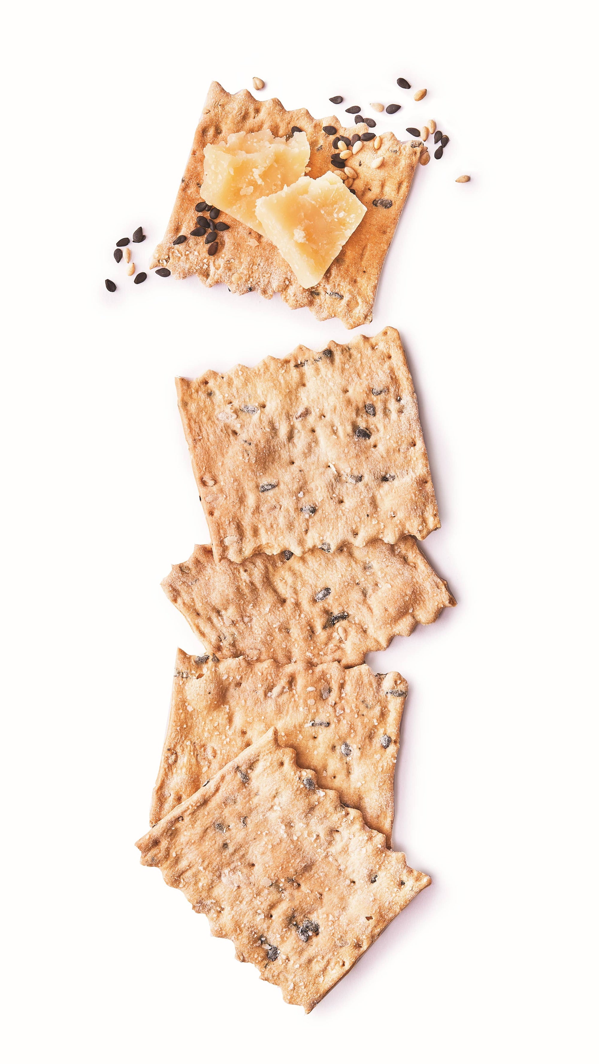 Black & White Sesame Biscuit Bites