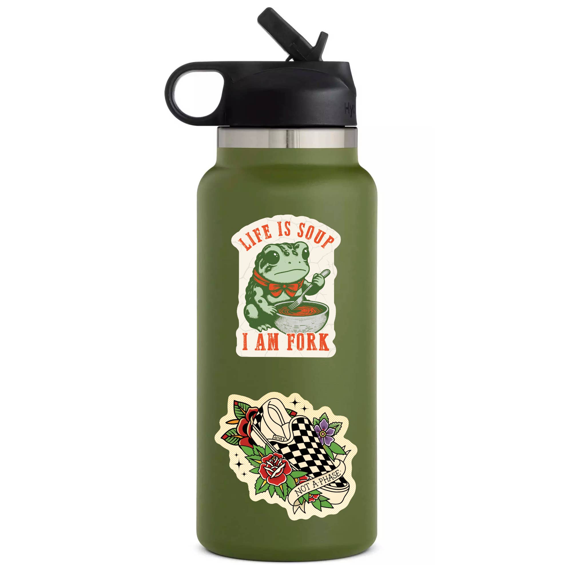 Funny Frog Soup Life Sarcasm Vinyl Sticker