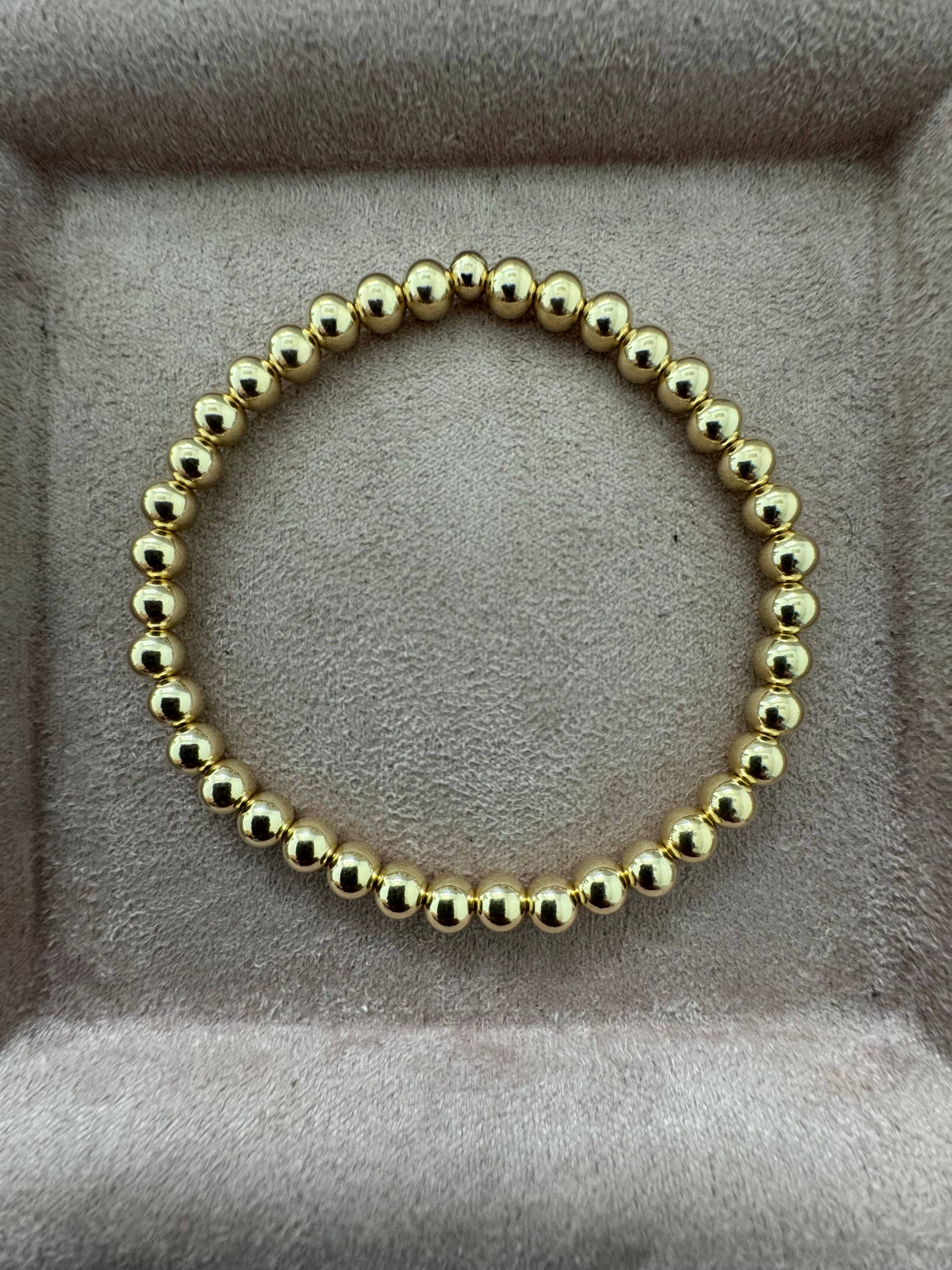 5MM Classic Ball Bead Bracelet