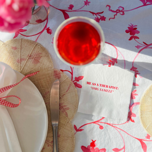 Me As A Therapist Cocktail Paper Napkins
