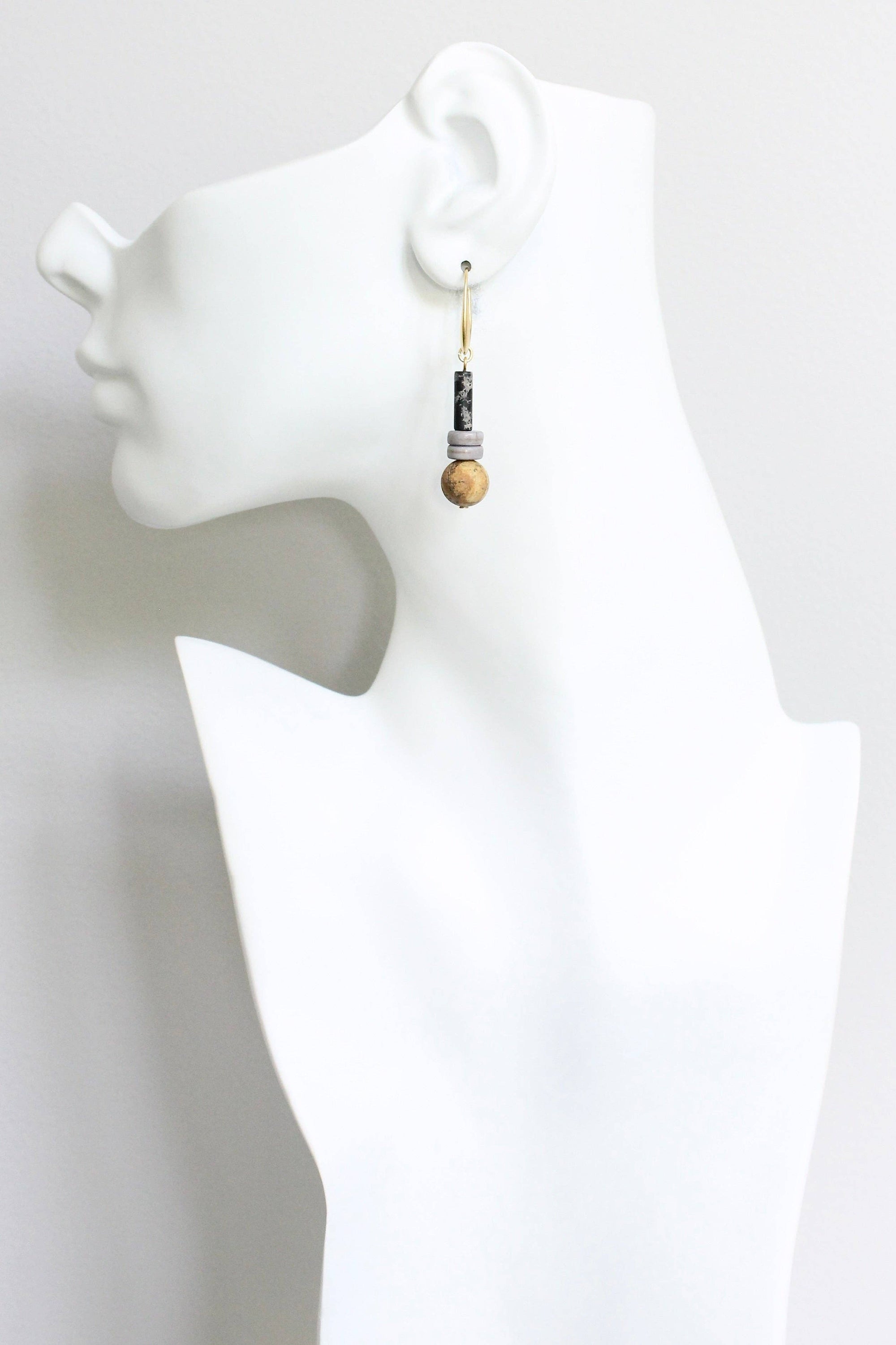 Jasper Mini Earrings