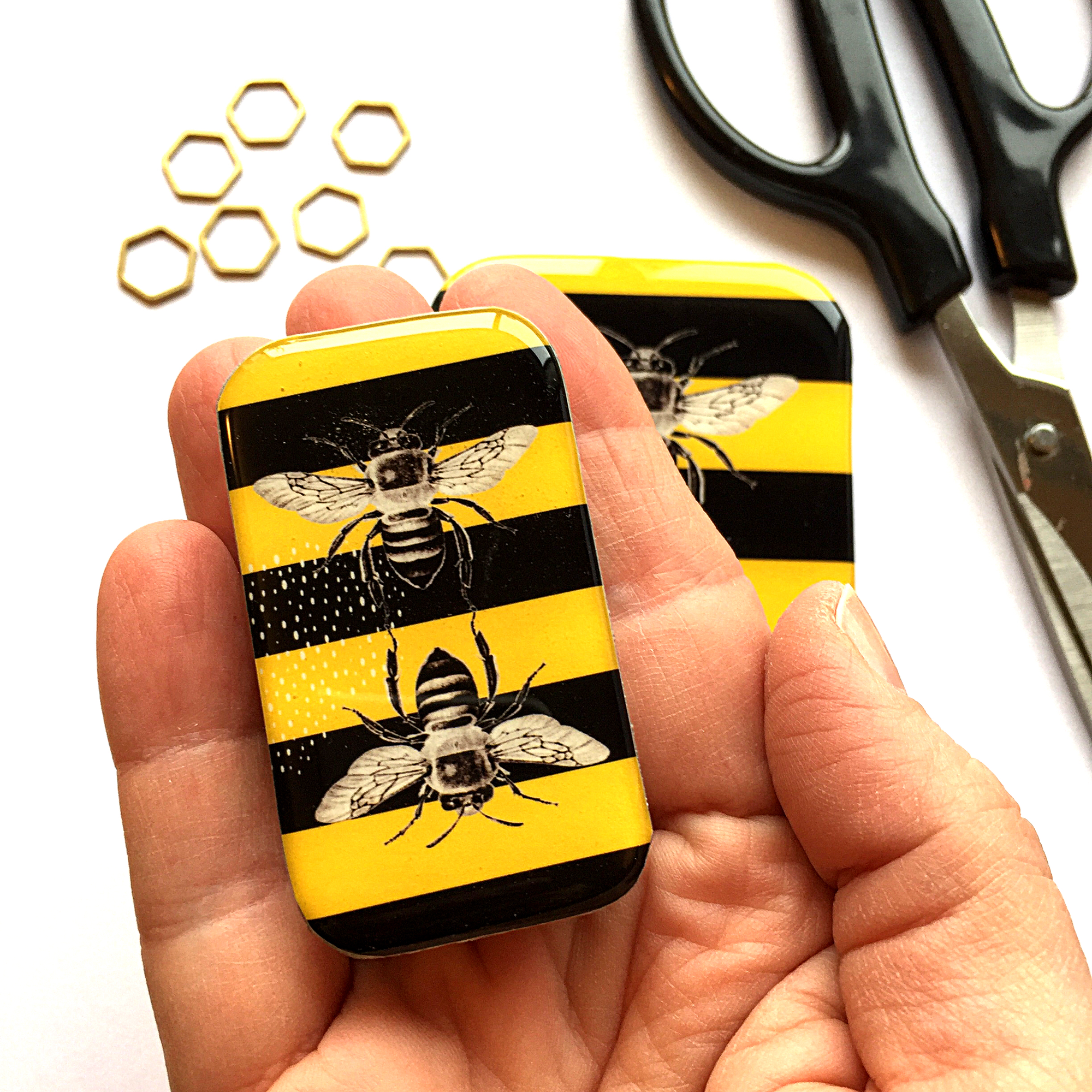 Bee Trinket Tin