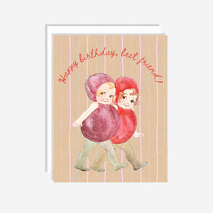 Plum Head Best Friends Card