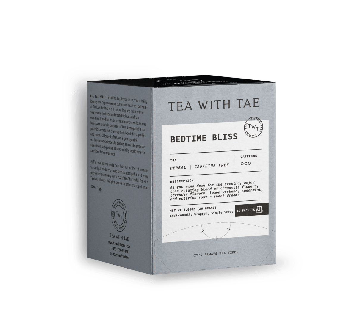 Bedtime Bliss Sleep Tea Box