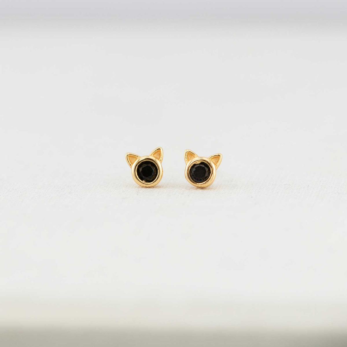 Black Cat Studs