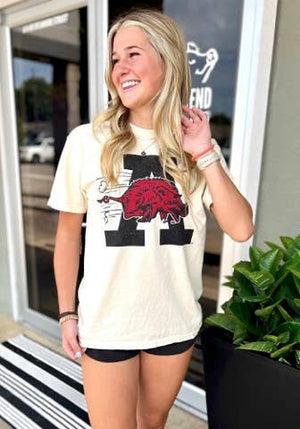 Red & Black 1964 Hog Tee