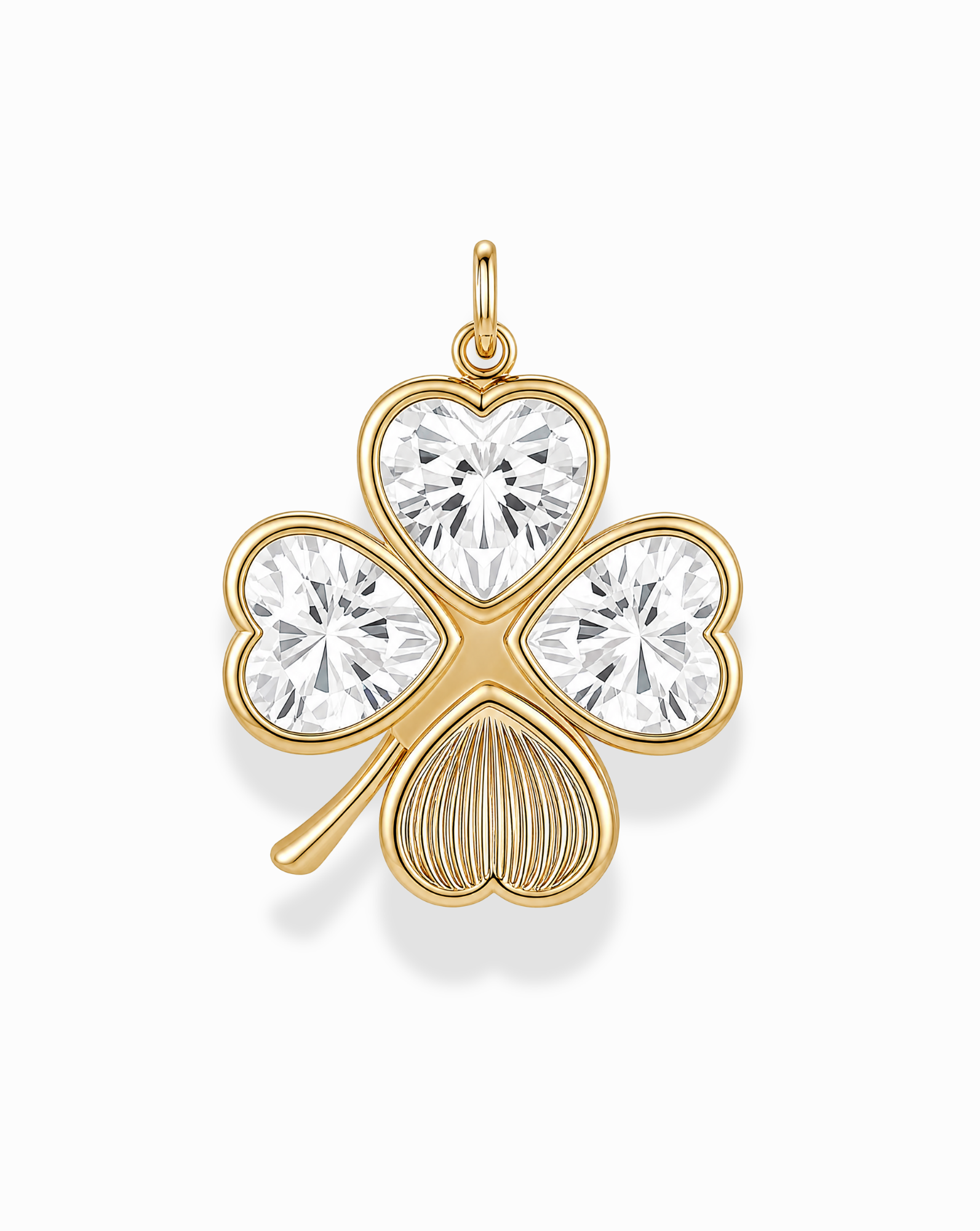 Perry Four-Leaf Clover Locket Charm