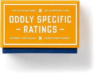 Oddly Specific Ratings Cards