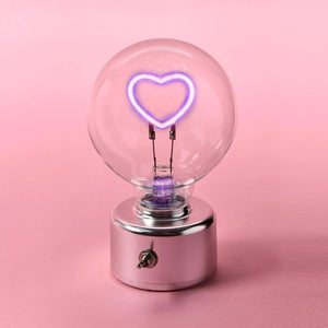 LED message in a bulb