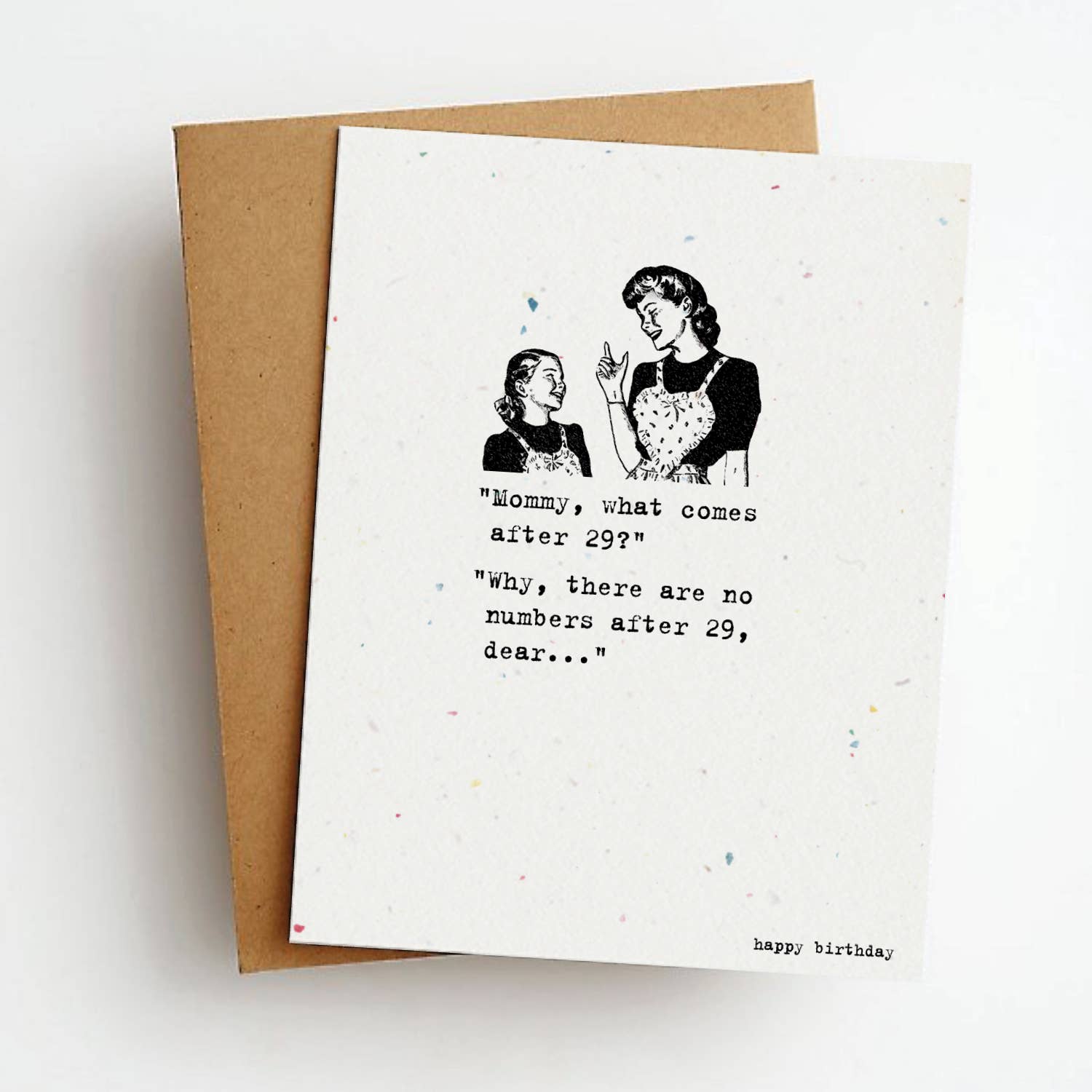 After 29 Birthday Greeting Card