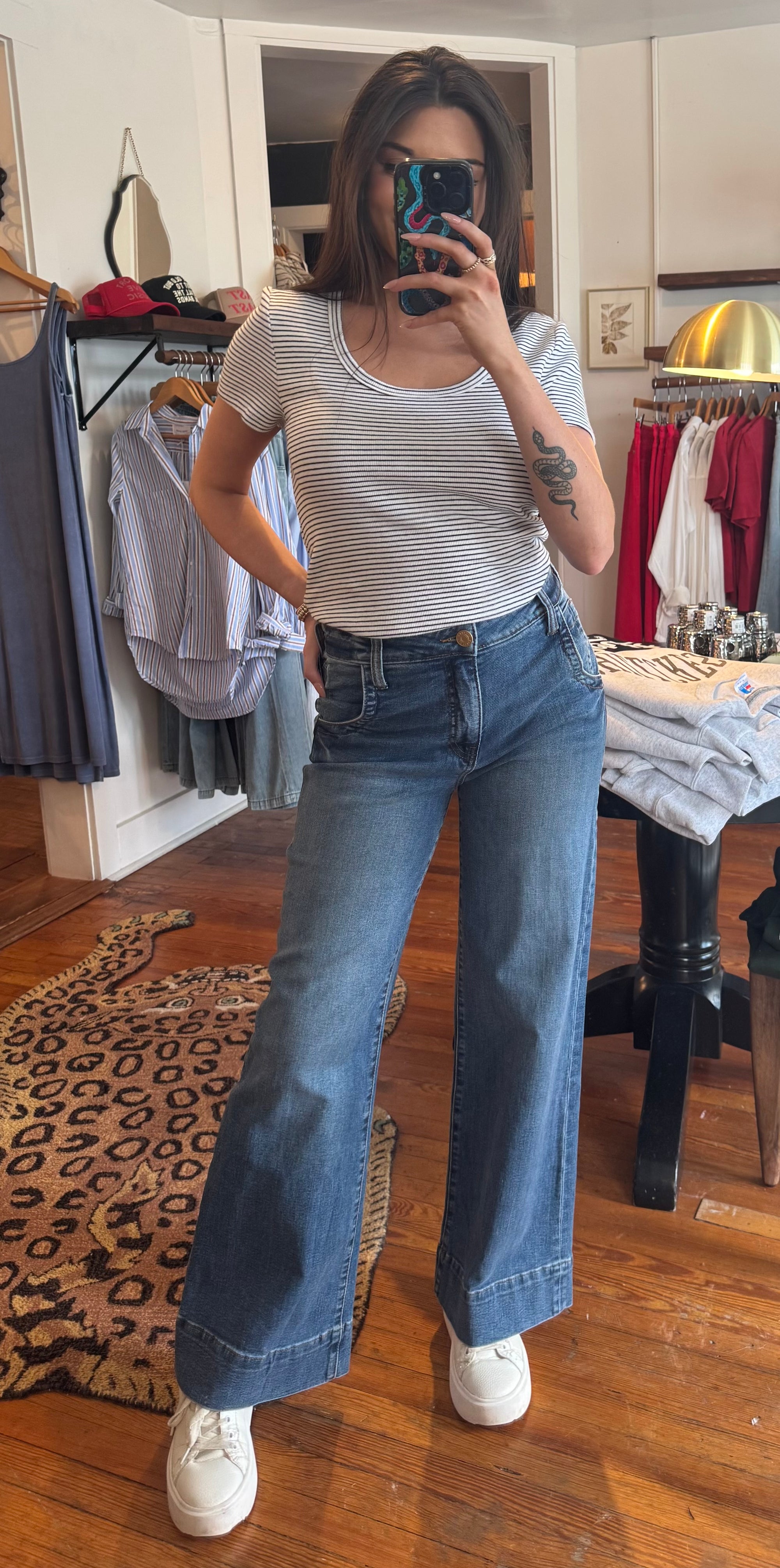 Studio Stripe Journee Top