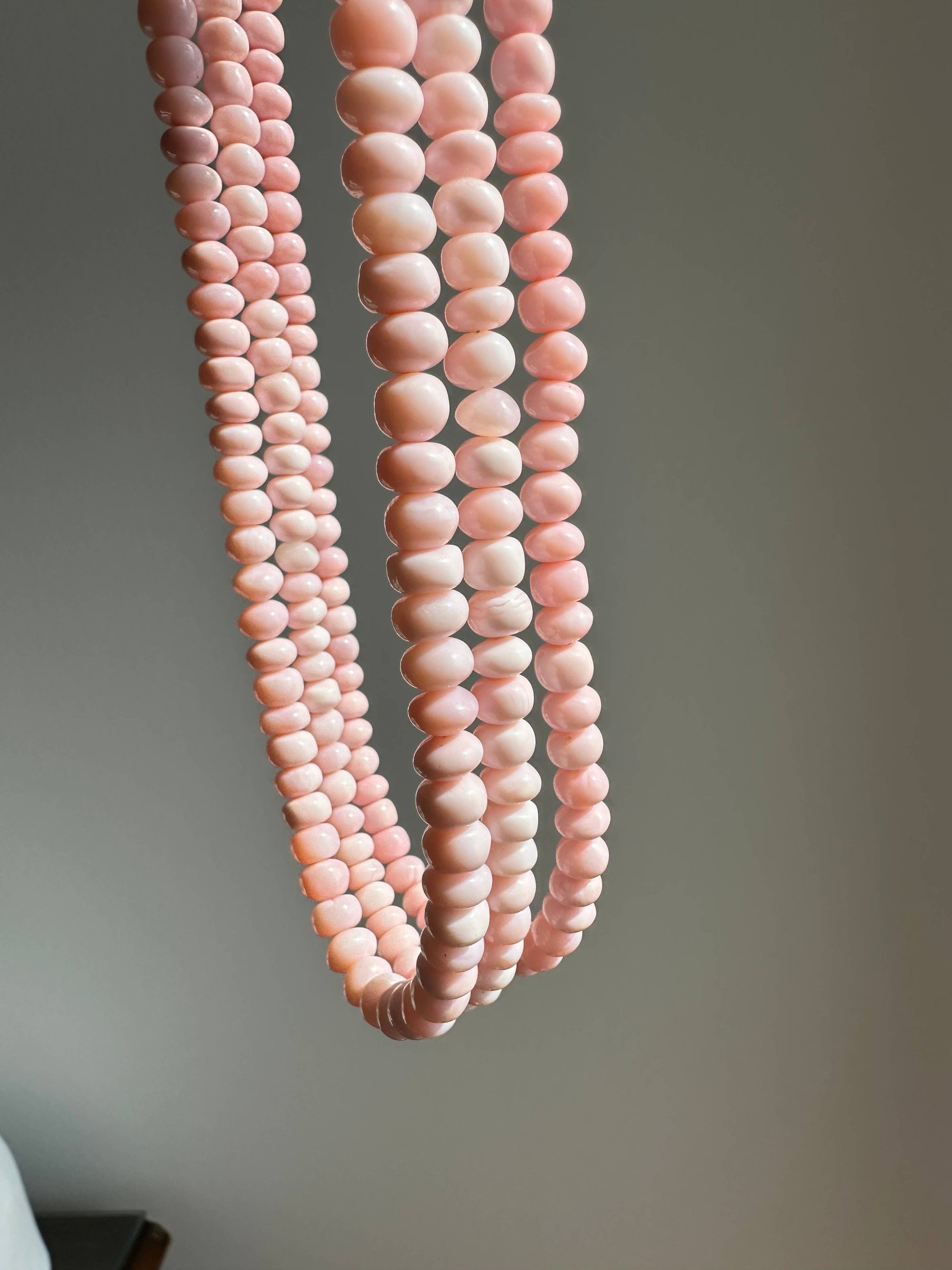 Light Pink Opal Necklace