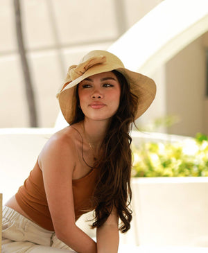 Cara Straw Hat with Bow