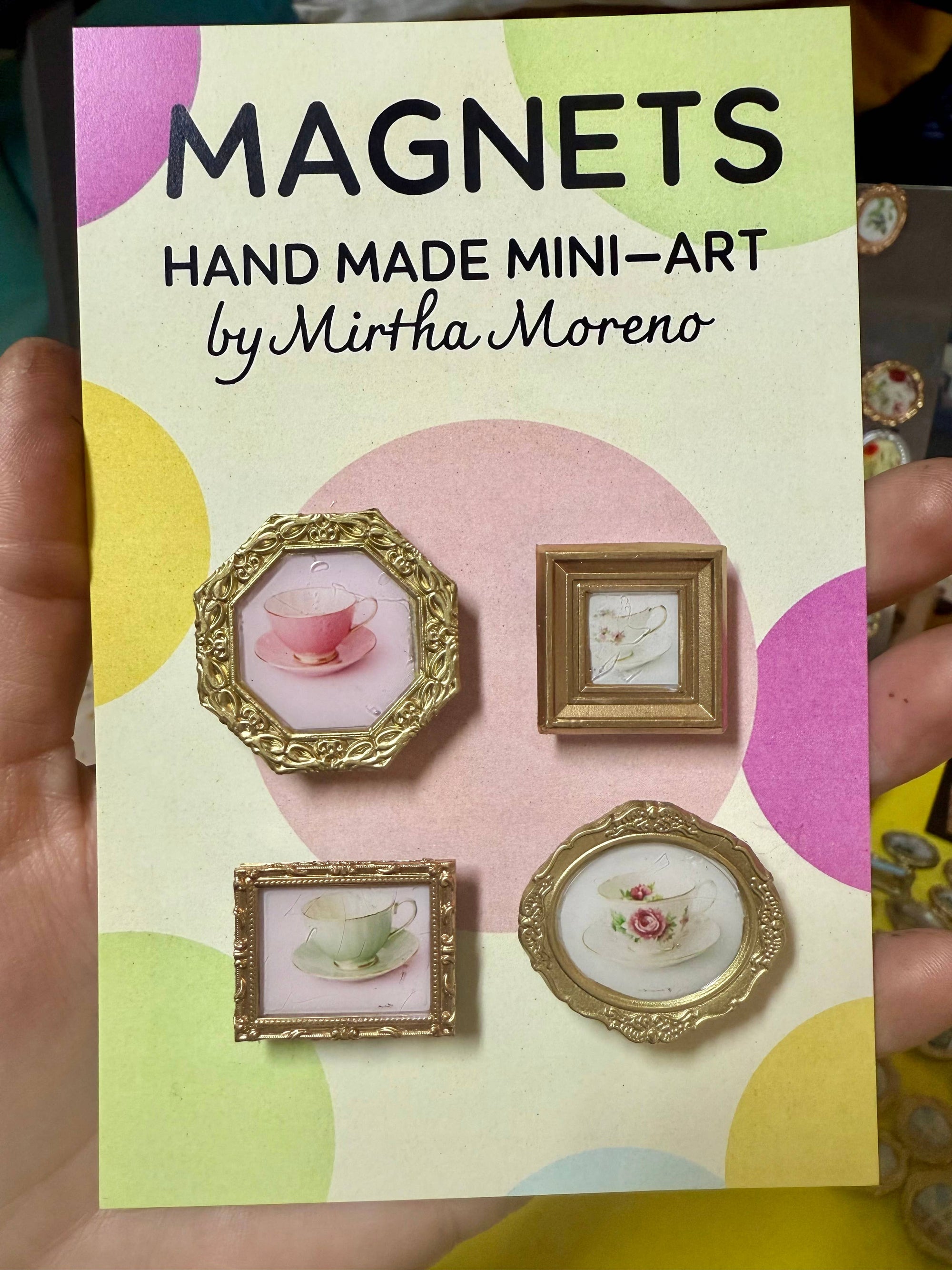 Tea Cup Magnets
