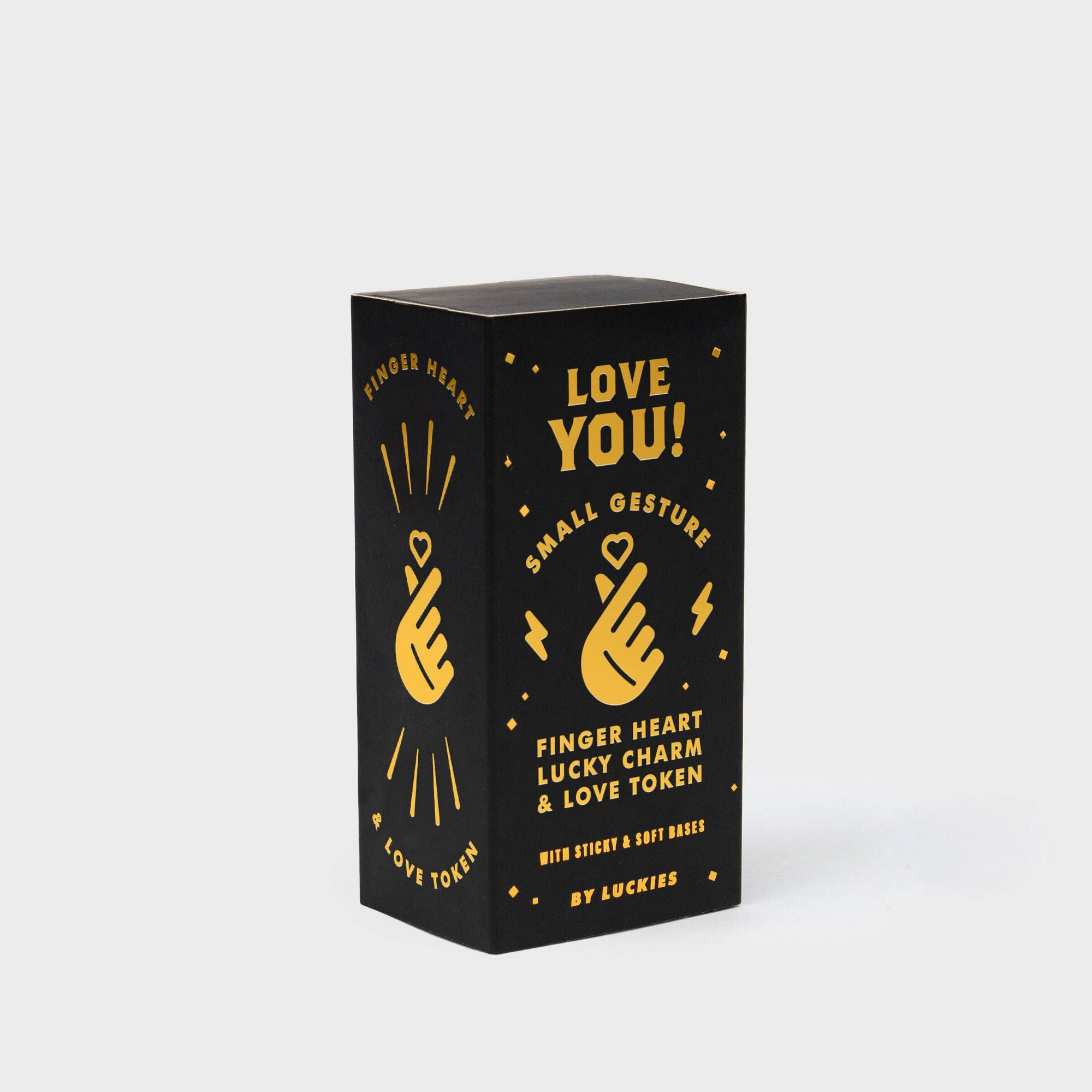Love You Golden Fingers Mini Statue