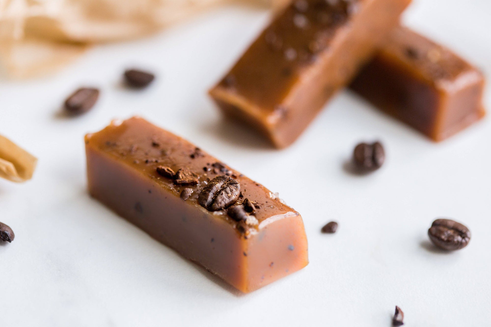 Hand Crushed Espresso Caramels