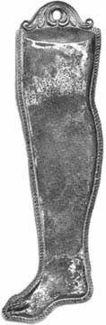 Vintage Italian Exvoto -  Medium Leg, Italy