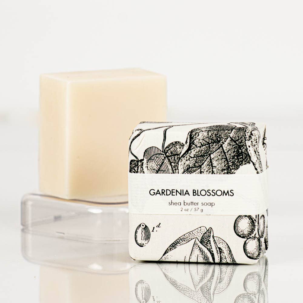 Gardenia Blossoms - Petite Shea Butter Guest Soap