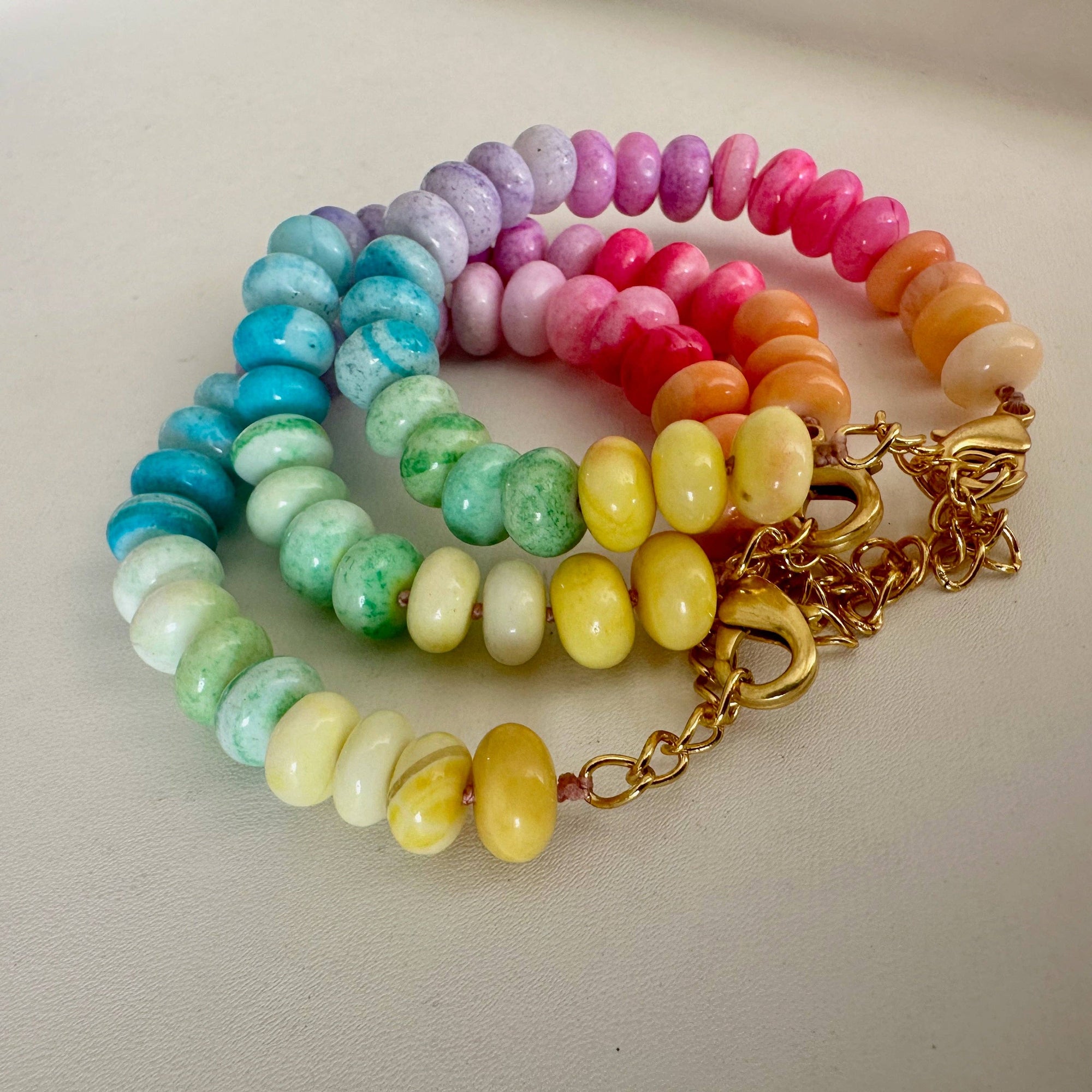 Pastel Rainbow Bracelet