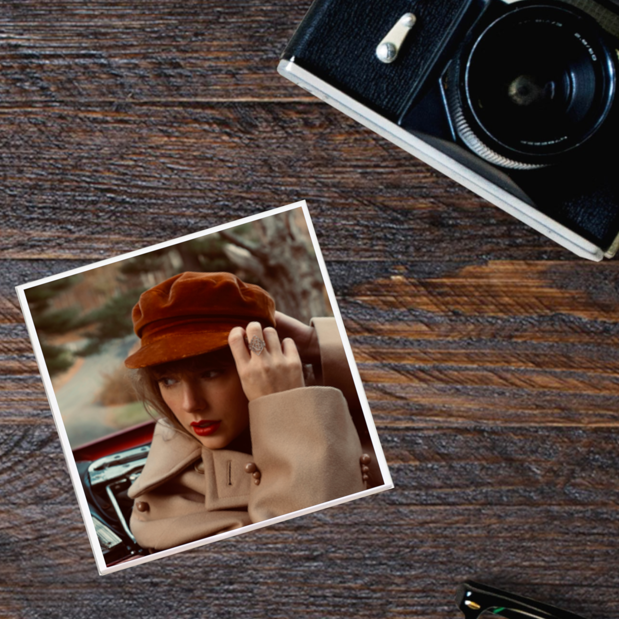 Taylor Swift Red (Taylor's Version) Coaster