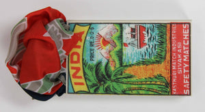 Mini Agami Marine Navy Scarf