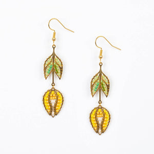 Hanging Tulip Earrings