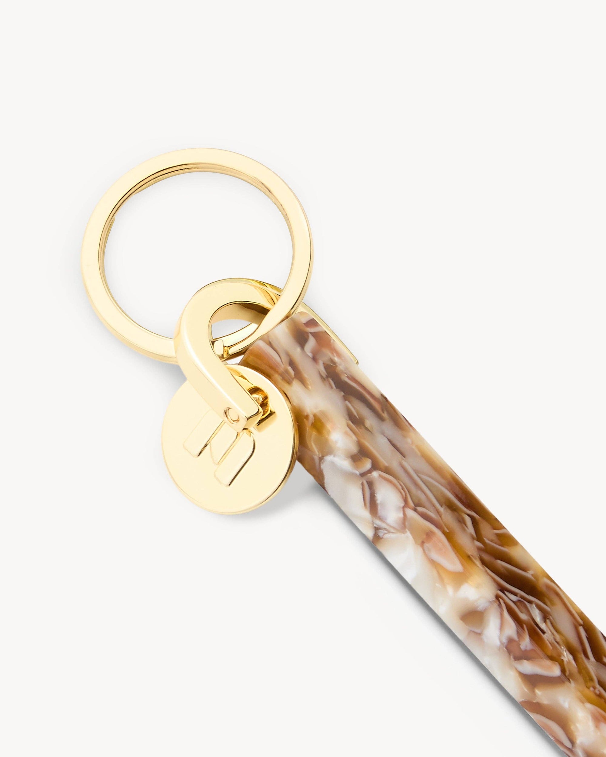 Bar Keychain in Baja Tortoise