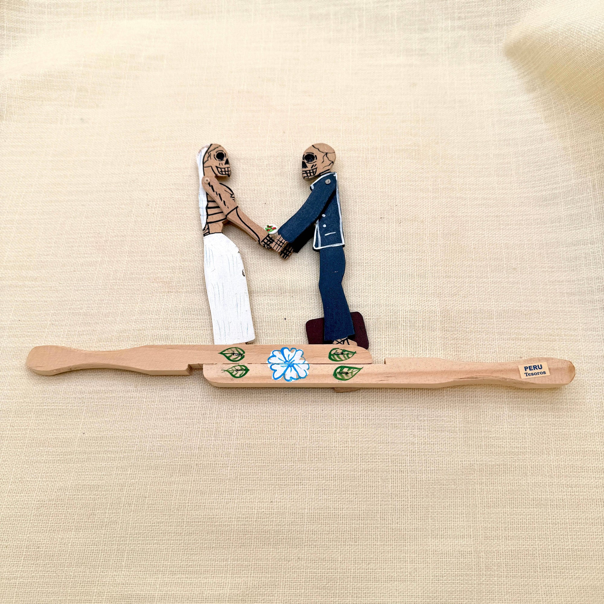 Wedding Skeleton Karate Figures