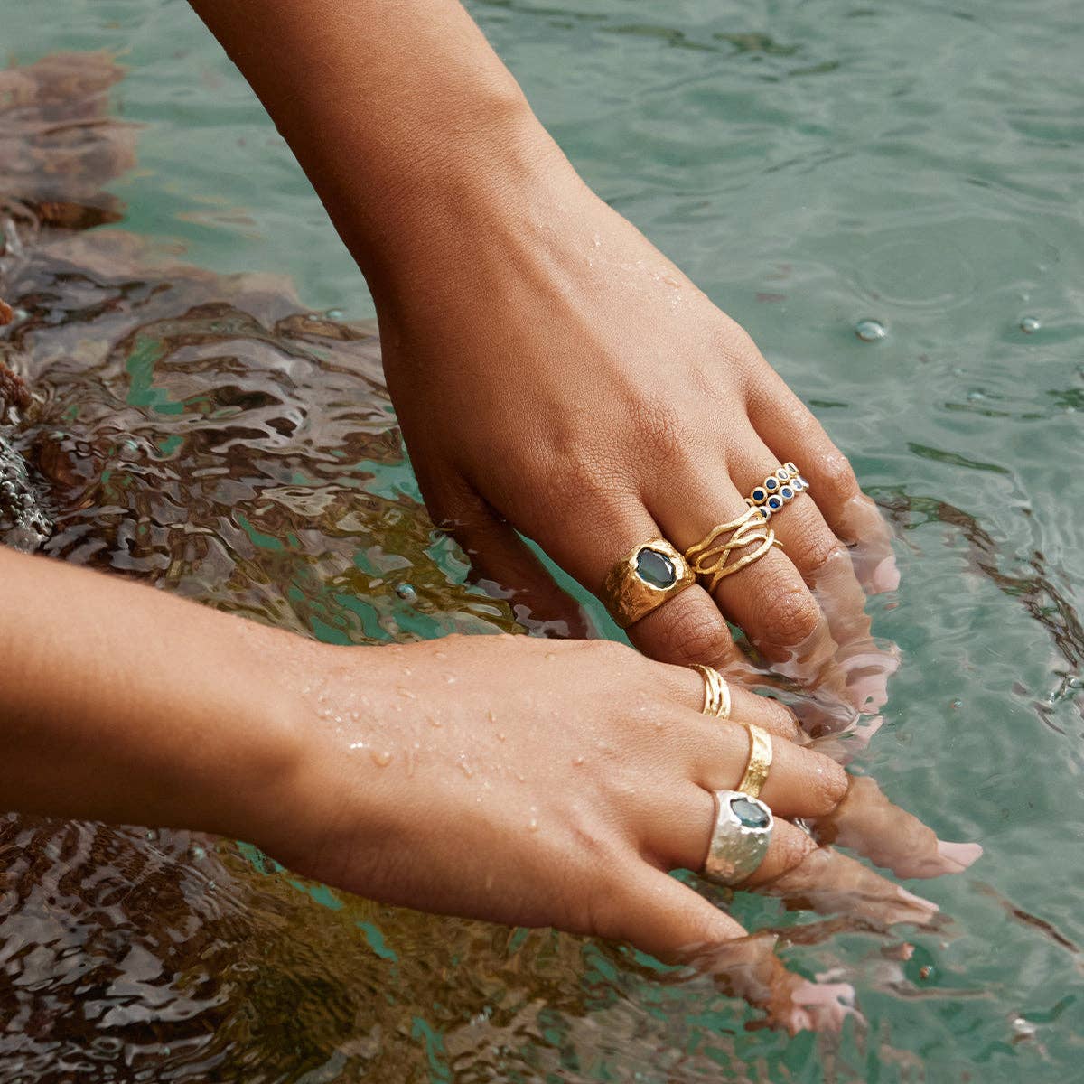 Carmen Cerulean Blue Ring