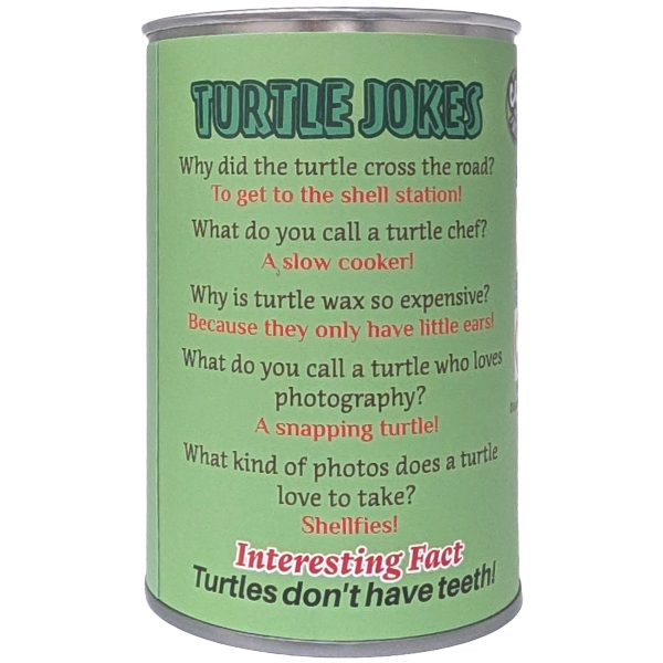 Canned Sea Turtle - Stuffed Animal