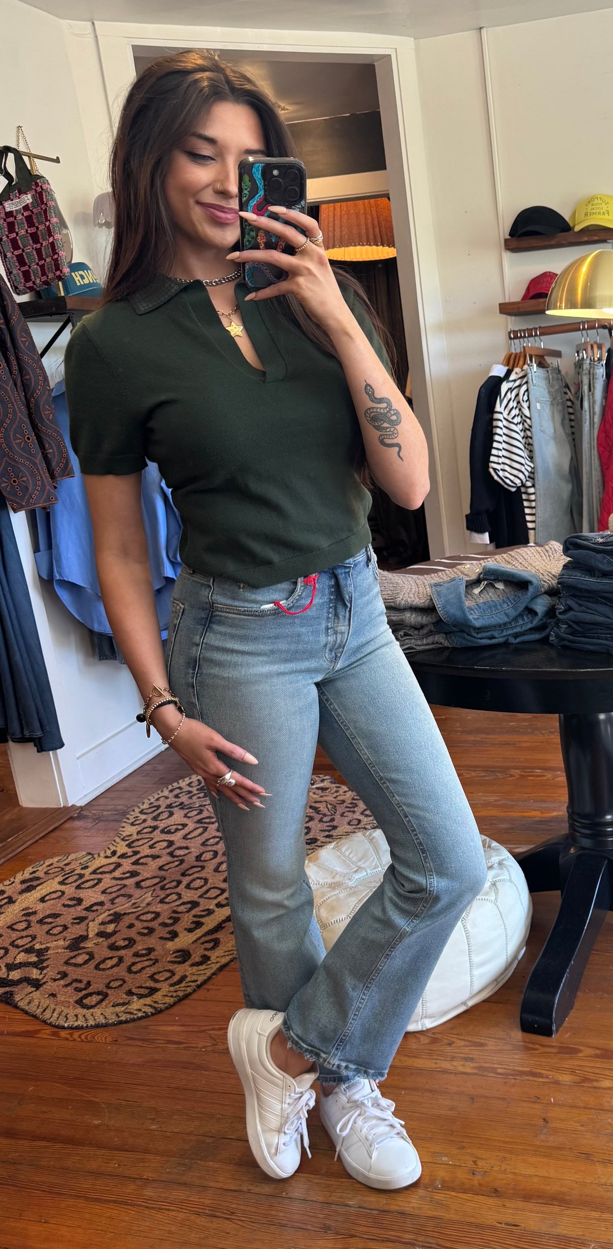 Military Elsie Top
