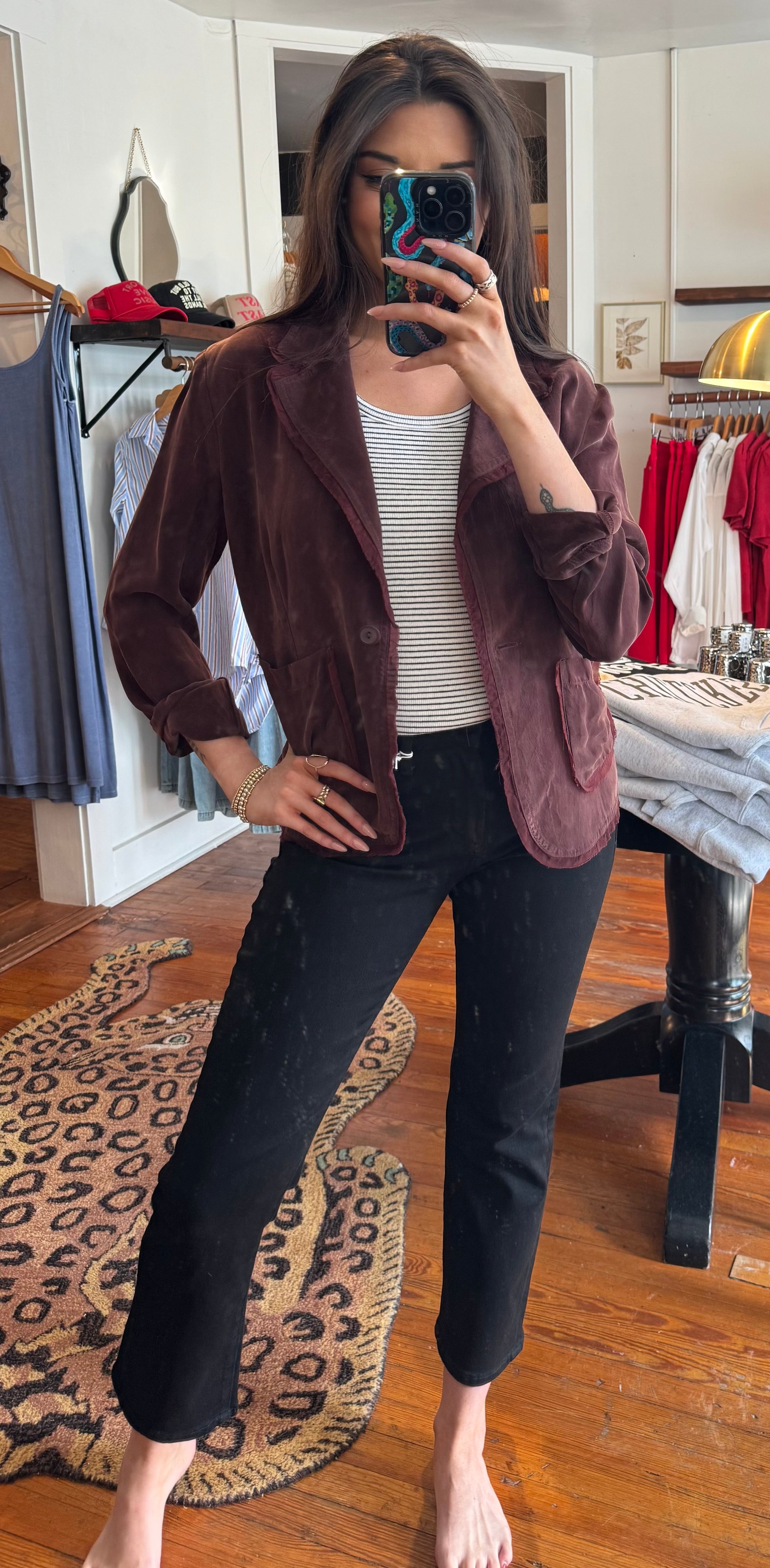 Pinot Raw Edge Blazer